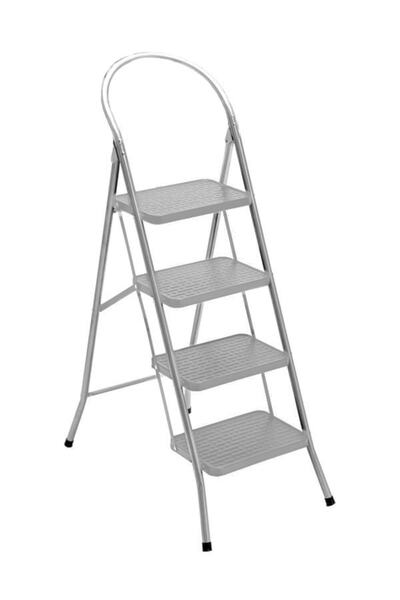 Saraylı Xxx Pratik Lüks Mega Metal 4 Basamaklı Merdiven Geniş Basamaklı