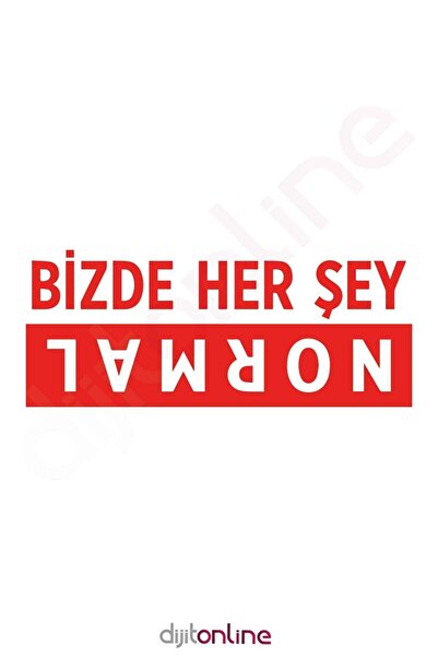 Dijitonline ملصق سيارة "كل شيء عادي" للنافذة، مقاس 30 × 12 سم