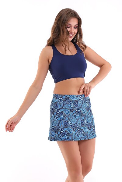 Aykum Mayo Moon Sand Sports and Tennis Skirt Suitable for Daily Use with Shorts Inside