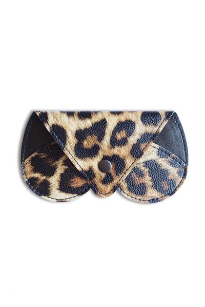 ViP GiFT Θήκη γυαλιών και θήκη γυαλιών Vegan Faux Leather Owl Model