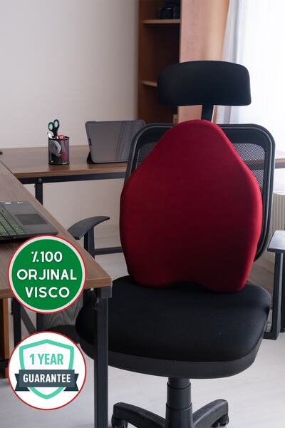 Viscomina Visco Yeni Nesil Bel Ve Sırt Destek Minderi Özel Tasarım Sırt Minde...