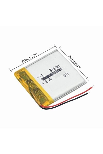 Day Mp3 Mp4 Akıllı Saat Pil 3.7v 750mah Şarjlı Li-polimer Batarya (ölçüler : ...