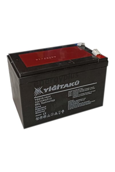 Yiğit 12v 14 Ah Jel Akü Elektrikli-motor-oyuncak Aküsü
