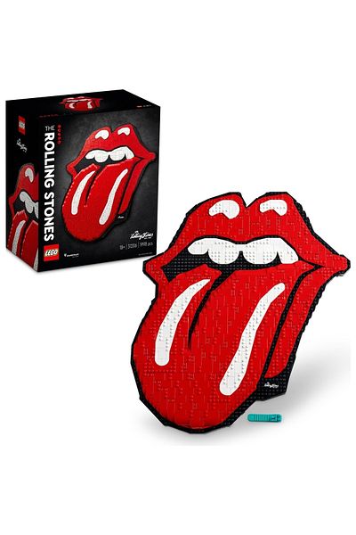 LEGO JFF Game ® Art The Rolling Stones 31206 - Collectible Building Set for Adults 1998 Pieces