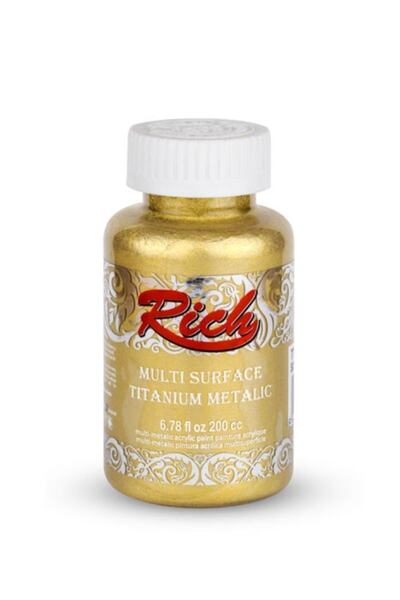 Rich Multı Tıtanıum Metalik 200 Cc Soft Gold