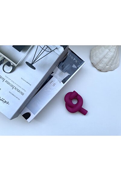 YYY by MY Fuşya Düğüm Mumluk