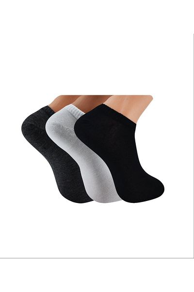 İntegral 12 Pack Men's Bamboo Sneakers - Mixed Seamless Socks