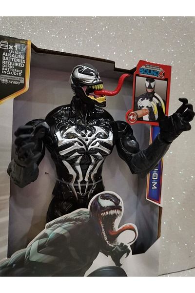 PeriYedi لعبة مجسمة Venom Avengers مقاس 30 سم - مع الضوء والصوت