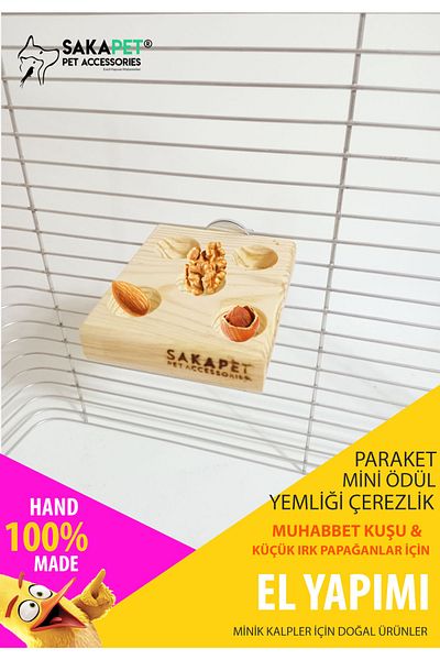 SAKAPET Mini Bird Snack Bowl Award Feeder