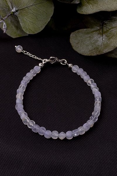 Dünya Doğal Taş Chalcedony Stone Bracelet