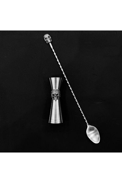Bar Boss Design Cocktail Set Skullart