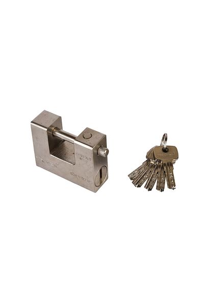 NALBUR BABA Flat Steel Padlock 70 Mm