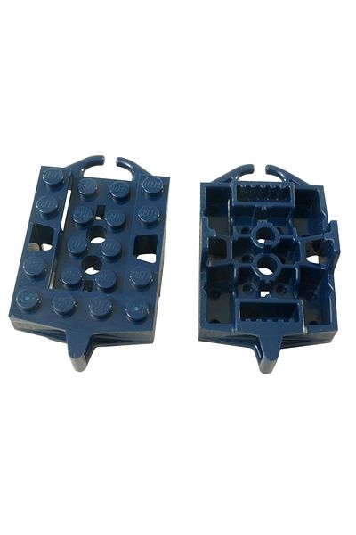 LEGO Original Accessory Custom Moc Base 4 X 5 Roller Coaster Car Navy Blue Vehicle 1 Piece Will Be Sent