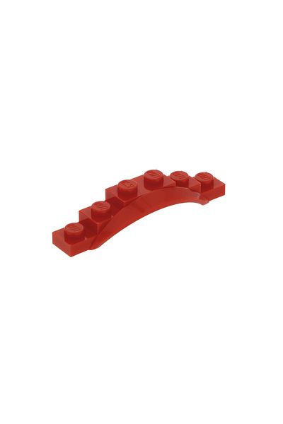 LEGO Original Accessory Custom Moc Mudguard 1 X 6 Automobile Red Fender 4 Pieces Will Be Sent