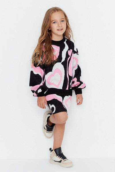 TRENDYOLKIDS Two-Piece Set - Black - Regular fit
