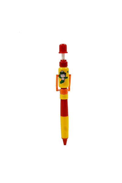 PERFECT Simple Song Blue Ballpoint Pen with Robot 2008 Beijing Olympics Collection (104180)
