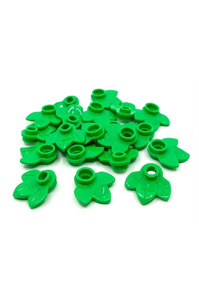 LEGO Original Accessory Custom Mini Figure Plant Leaves Light Green Leaf Plant 6 Pieces to Send