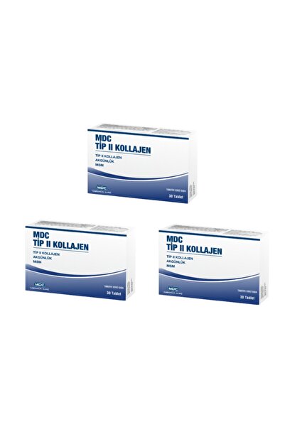 MDC Tip Iı Kollajen 30 Tablet 3 Adet