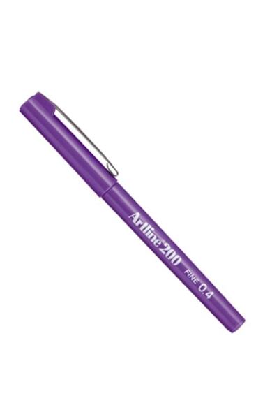 artline قلم كتابة ناعم 200n أرجواني