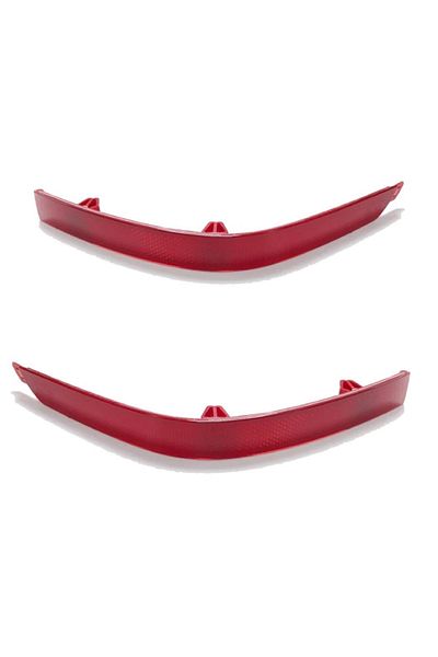 ZETOTO Rear Bumper Reflector Left Right for Transporter T7 Set 2016 - 2020 M2432