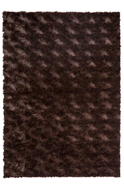 Prizma Micropost Kaymaz Yıkanabilir Halı | Koyu Kahve