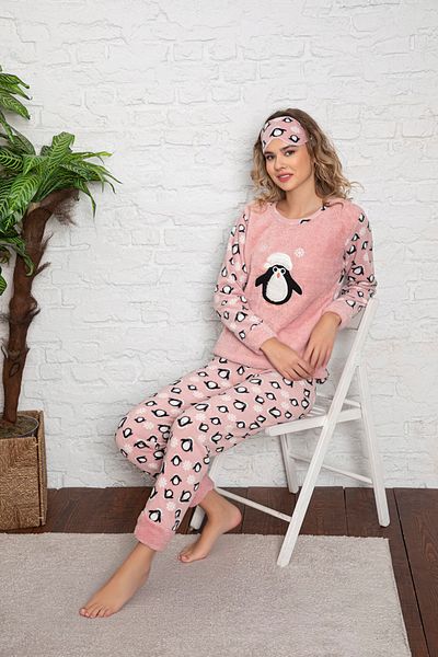 Asel Women's Fleece Pajama Set