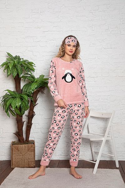 Asel Women's Fleece Pajama Set