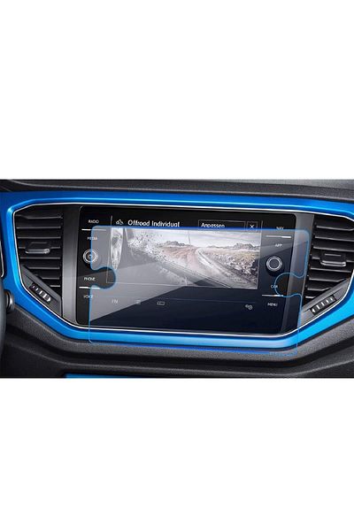 Ecr Mobile Volkswagen T-roc Compatible 8 Inch Navigation 9h Nano Screen Protector