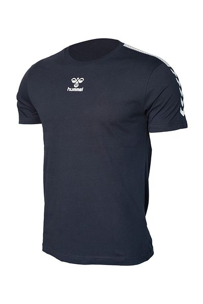 hummel TULIO DARK BLUE T-SHIRT S/S TEE