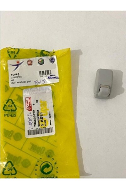 OPAR Fiat Güneşlik Klipsi Egea 735633192 Uyumlu