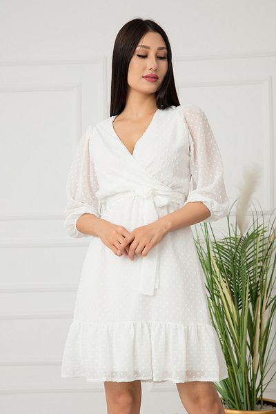 PULLIMM 13355 Croissant Collar Dress