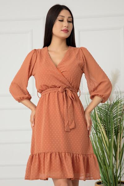 PULLIMM 13355 Rochie cu guler dublu