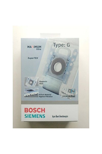 Arçelik Sac de praf alb compatibil cu aspiratorul Bosch Siemens tip G - în cutie