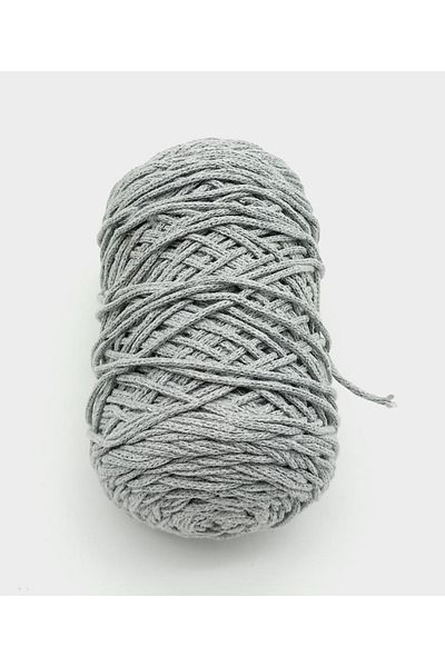 angel çanta aksesuar Tok Cotton Macrame Ανοιχτό Γκρι