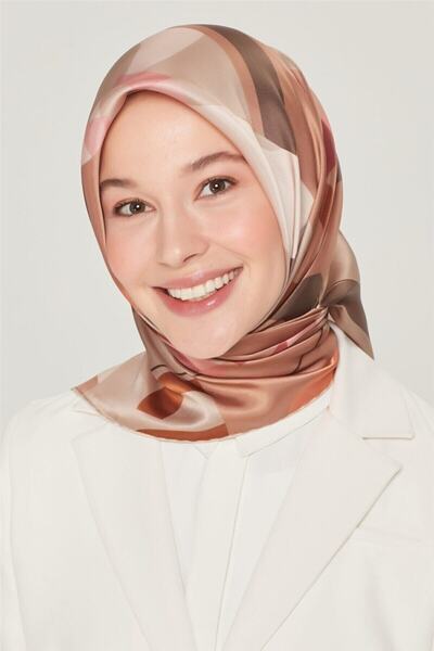 Armine Μεταξωτό μαντήλι 8526d (στριφτό) (νοσταλγία)