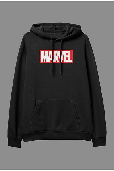 Joza Outdoors Hanorac cu glugă cu imprimeu Marvel Design