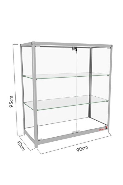 Smartad Camlı Vitrin - Camlı Dolap - Camlı Koleksiyon Vitrini - Teşhir Vitrin...