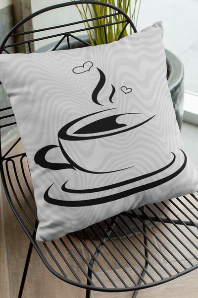 Viva Home 43x43cm Premium Μαξιλαροθήκη με Ταϊλανδέζικο Φτερό Διπλής Όψης Μαξιλαροθήκη Υφαντό Ύφασμα Krl285