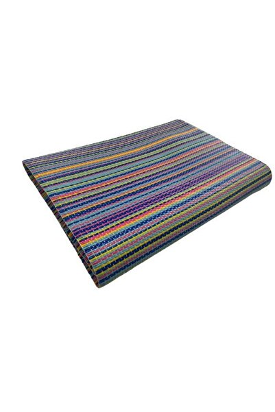 CRAFT HOME Katlanabilir Plastik Hasır Halı Kilim Piknik Plaj Park Bahçe Teras Veranda