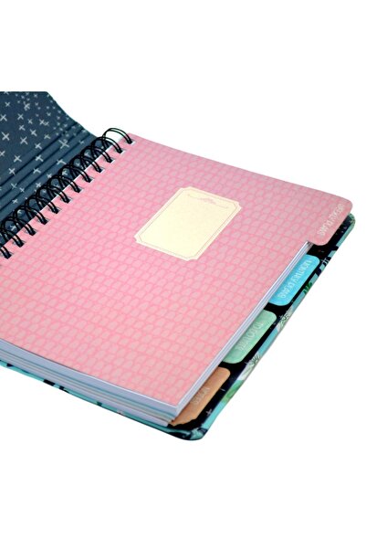 Gıpta Plan&shine Spiral Hard Cover Notebook Planner A5 120 Sheets (5822) Model 3
