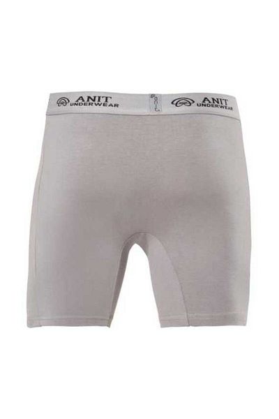 Anıt Ανδρικό Boxer Lycra Long (6 Τεμάχια) Γκρι L