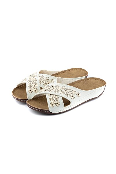 Roy Jones Жіночі тапочки з плетеним візерунком, з перехресними ремінцями, на низьких підборах, для щоденного носіння, для гостей, для мами, для вулиці та для дому.