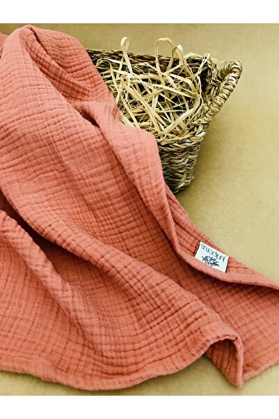 JUNİPERUS Oeko-tex 100% Cotton 4 Layer Multi-Purpose Muslin Blanket