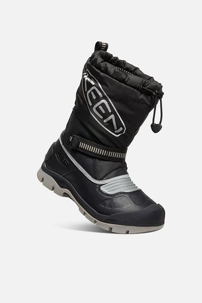 Keen Snow Troll Wp - Cizme de zapada pentru copii impermeabile - Negru