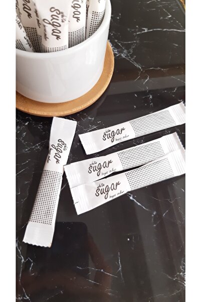 SKRC AMBALAJ Stick Beyaz Toz Şeker 5 Kg (3gr Adet)