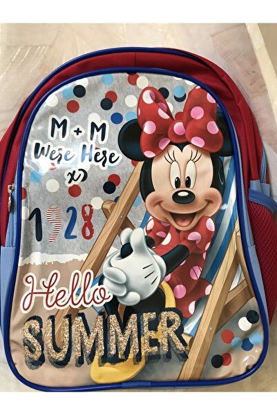 Disney Minions Disney Minnie Mouse Beslenmeli Ilkokul Çantası