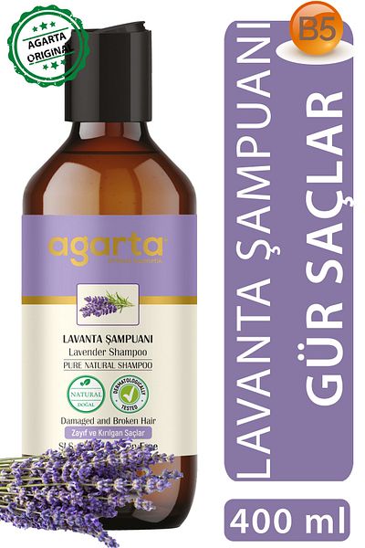 Agarta 400 ml Natural Lavender Shampoo