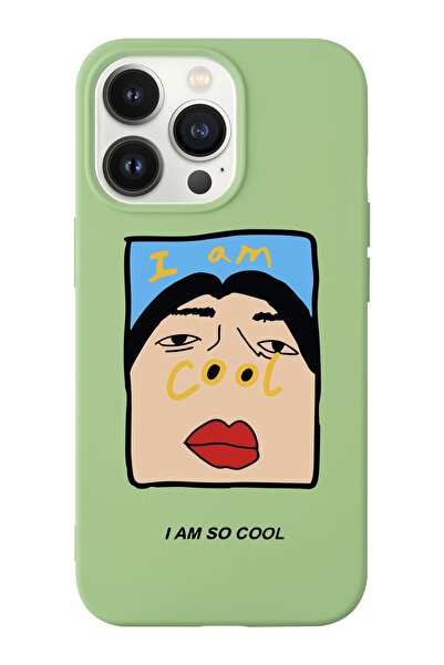 shoptocase Iphone 13 Pro Max Uyumlu I'm Cool Tasarımlı Lansman Telefon Kılıfı