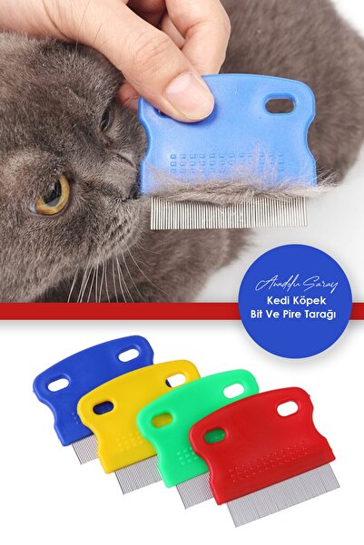 Anadolu Saray Çarşısı Kedi Köpek Bit Ve Pire Tarağı | Evcil Hayvan Bit Ve Pire Tarağı - 1 Adet