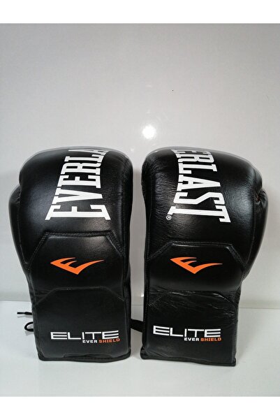 EVERLAST Deri Boks Eldiveni Elite Evershield Ipli Model